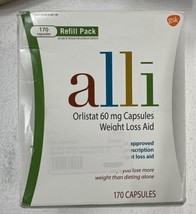 alli Orlistat 60 mg. Weight Loss Aid, 170 Capsules FDA AP BLOCK FAT 12/2024 - £80.20 GBP