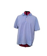 Gap Polo Shirt Blue Men Short Sleeves Size XL Classic Fit Striped Side S... - £12.94 GBP
