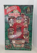 1992 VTG Mr Christmas Holiday Carousel 9 Piece Circus Animals 21 Song Tested - $100.65