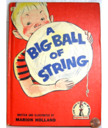 Randomhouse Beginner Books &quot;A Big Ball of String&quot; 1958 Damaged   Marion ... - £15.68 GBP