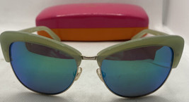 Kate Spade Sunglasses GENETTE/S 0JJZ Z9 Green Cat Eye Frames only 46 16 135 - £50.88 GBP