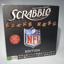 Hasbro Scrabble NFL Edition 2009 Custom NFL Dictionary & Rules #3930 Complete - $32.95