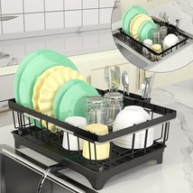 Dish Drying Rack In Sink - Dish Rack With Drainboard For Use On Kitchen Counter  - $37.99