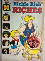 Richie Rich Riches #3 (1972) Harvey Comics Vg - £10.09 GBP