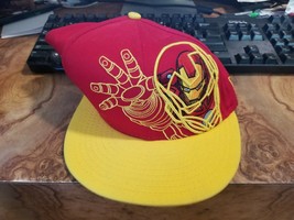 Iron Man Marvel (NEW) Snapback New Era 9Fifty Adjustable Flat Bill Brim ... - £23.12 GBP