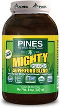Pines International Mighty Greens Superfood Blend Powder Organic, 8 Ounce - £38.96 GBP