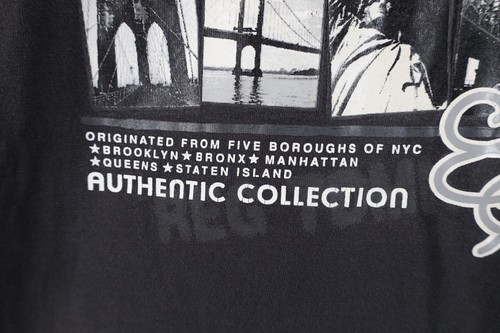 Vintage 90s Y2K Southpole Boys Medium Distressed Spell Out New York T-Shirt Item image 7