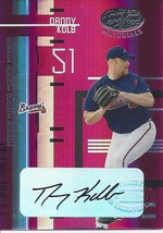 2005 Leaf Certified Materials Mirror Red Autographs Danny Kolb 31 Braves 04/10  - £15.95 GBP