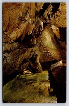 Martha&#39;s pool mammoth onyx cave horse cave Kentucky Postcard VTG UNP - £4.57 GBP