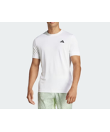 adidas Tennis Freelift Tee Men&#39;s Tennis T-Shirts Heat.RDY Asian Fit NWT ... - £54.11 GBP