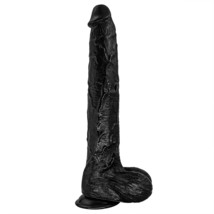 Realistic Dildo, 17 Inch Huge Dildo With Small Glans And Powerful Suction Cups F - £57.84 GBP