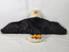 Folkmanis American Bald Eagle Hand Puppet Plush Large Stuffed Bird - £23.93 GBP