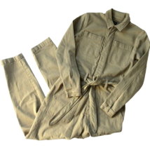 NWT Joe&#39;s Jeans Rika Jumpsuit in Uniform Belted Cotton Denim Boilersuit ... - £79.95 GBP