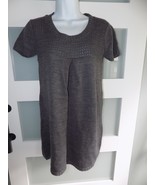 CHESLEY GRAY SS PULLOVER TUNIC SWEATER SIZE M WOMEN&#39;S - $318.60 MXN