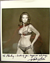 VALERIE LEON: (NEVER SAY NEVER AGAIN) RARE SIGN AUTOGRAPH PUBLICTY STILL - $395.99