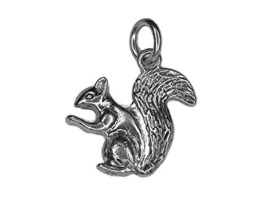 Sterling Silver .925 Squirrel Charm pendant - £35.96 GBP