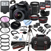 Canon Eos Rebel T7 Dslr Camera With Ef-S 18-55Mm F/3.5-7.6 Zoom Lens 128Gb - £636.69 GBP