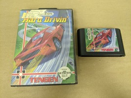 Hard Drivin Sega Genesis Cartridge and Case - $8.89