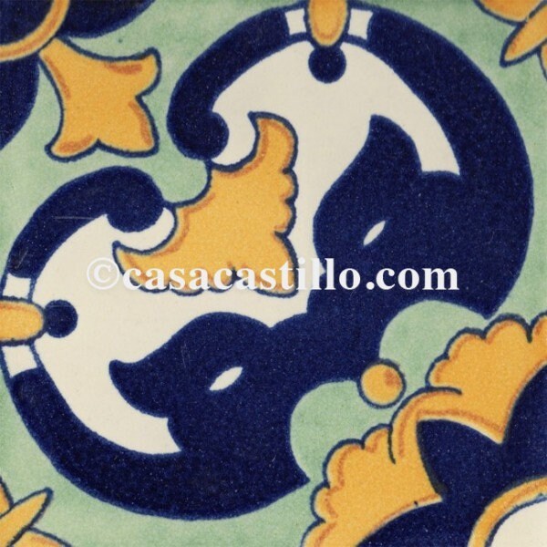 Mexican Talavera Ceramic Tiles Barroco Handcrafted - Cuarto de Campania ... - $199.00