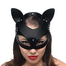 Bad Kitten Leather Cat Mask - £38.31 GBP