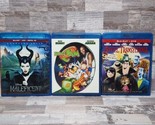 Blu Ray Lot for Kids Space Jam, Hotel Transylvania, Maleficent - $10.88