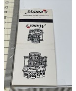 Matchbook Cover  Mama’s    Mama’s   Mama’s  Unstruck  gmg - €10,85 EUR