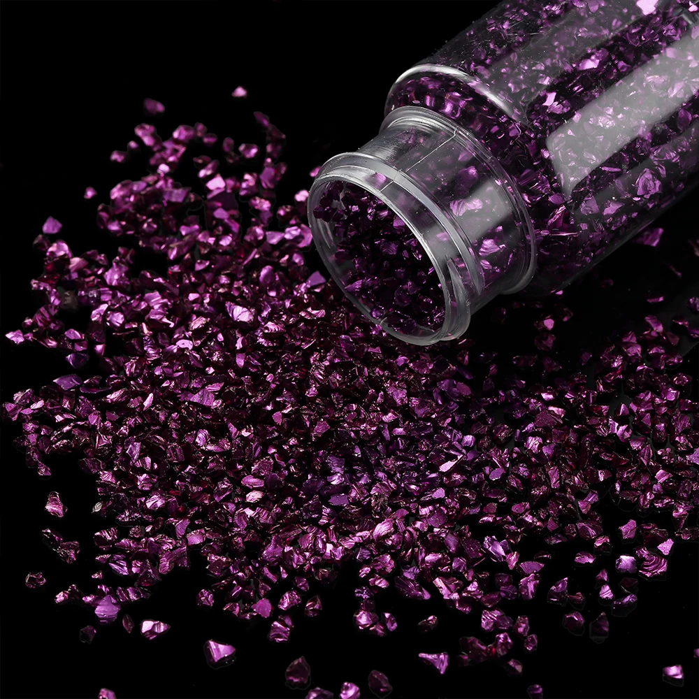 30g/Bottle Glass Crushed Stones Resin Fillings for DIY Epoxy Resin Mold ... - €2,57 EUR