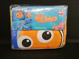 Disney Pixar Finding Nemo Twin Sheet Set Bedding New Sealed Vintage Made... - $1,293.72 MXN