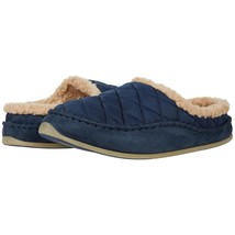 Deer Stags Men Slip On Mule Slippers Alma Size US 11M Navy Quilted Micro... - $32.67