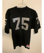 VINTAGE RAIDERS HOWIE LONG SAND-KNIT NFL MACGREGOR JERSEY LICENSED PRODUCT  - $1,216.83 MXN