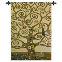 35x48 STOCLET FRIEZE Tree of Life Gustav Klimt Art Tapestry Wall Hanging - £147.60 GBP