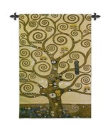 35x48 STOCLET FRIEZE Tree of Life Gustav Klimt Art Tapestry Wall Hanging - £147.30 GBP