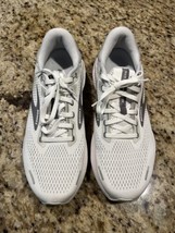 Brooks Adrenaline GTS 22 White/Gray Running Shoes - Women’s 10.5 - £79.03 GBP