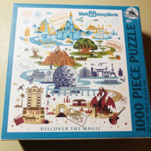 Walt Disney World 1000 Pc Puzzle 4 Parks *1 Piece Missing*  Discover The Magic - £19.55 GBP