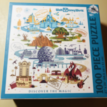 Walt Disney World 1000 Pc Puzzle 4 Parks *1 Piece Missing*  Discover The Magic - £19.64 GBP