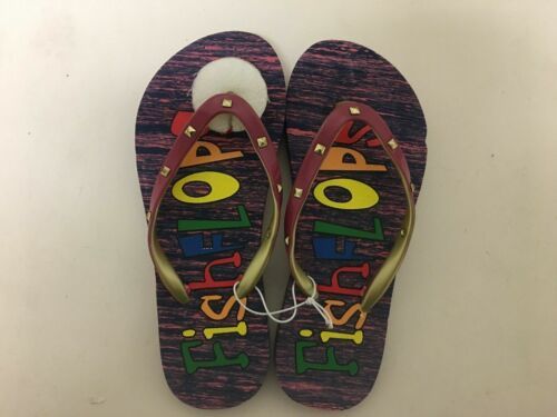 Primary image for BRAND NEW FISHFLOPS KIDS SANDALS SIZE YOUTH 1M #120301, Fish Flops