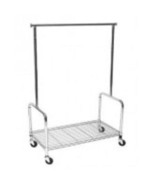 36&quot; Rolling Rack w/Base Shelf - $1,886.31 MXN