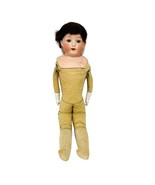 Antique 22&quot; Heubach Koppelsdorf Bisque Doll 275 Open Mouth Sleepy Blue Eyes - $65.55
