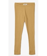 MarMar Copenhagen Kids Ribbed Cotton Leggings 5Y Sea Forest NWT - $32.35 CAD