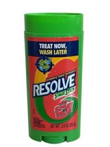 Resolve Stain Stick Laundry Stain Remover Spray &#39;n Wash 3 oz Dried Out New - £25.45 GBP