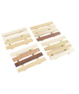 Wooden Handmade Soap Dishes Set of 4 Soap Savers Reclaimed Wood - $10.99