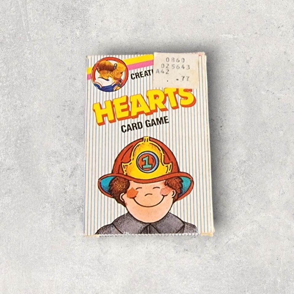 Hearts Card Game 1986 by Creative Child Games Playmore Inc. ~New~ Vtg - $6.77
