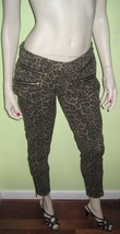 Women&#39;s Ladies Michael Kors Leopard Skinny Jeans Size 8 - £31.65 GBP