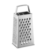 Food Grater Stainless Steel 4-Sided Box Vegetable Cheese Slicer Shredder... - £8.87 GBP