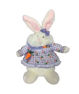 Easter Bunny Rabbit Laughing Giggling Plush Carrot Dress Stuffed Animal ... - $42.65 CAD