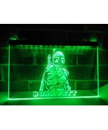 Rare Star Wars Boba Fett Illuminated Led Neon Sign Home Decor, Room,Ligh... - £20.77 GBP+