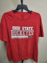 Ohio State Buckeyes T-Shirt Mens Red Apparel  Sizez XL - £13.95 GBP