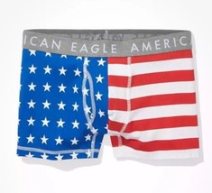 American Eagle Classic Trunk Underwear USA Flag Men&#39;s Size XX-Large 3 Pa... - £18.67 GBP