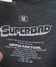Men's M Superbad McLovin Short Sleeve Crew Neck Graphic T-Shirt, Black image 4