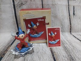 Hallmark x Disney SORCERER&#39;S APPRENTICE Mickey Fantasia 2004 Ornament - EUC - £13.63 GBP